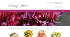 Desktop Screenshot of finickyflowers.com